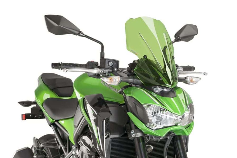 PUIG 9392V New Generation Touring passend fuer KAWASAKI Z900 Grün