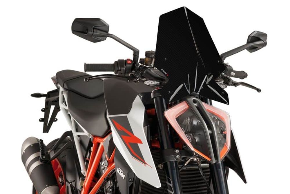 PUIG 9692C New Generation Touring passend fuer KTM 1290 SUPERDUKE R Carbon look
