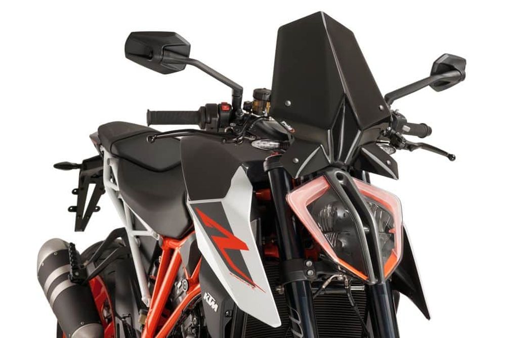 PUIG 9692N New Generation Touring passend fuer KTM 1290 SUPERDUKE R Schwarz