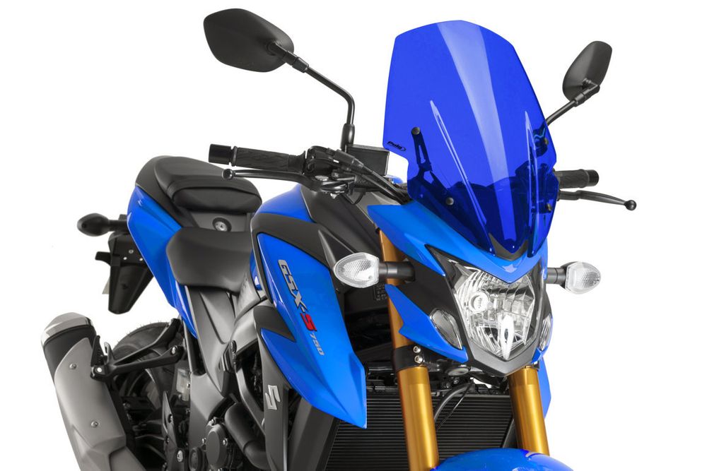 PUIG 9436A New Generation Touring passend fuer SUZUKI GSX-S750 Blau