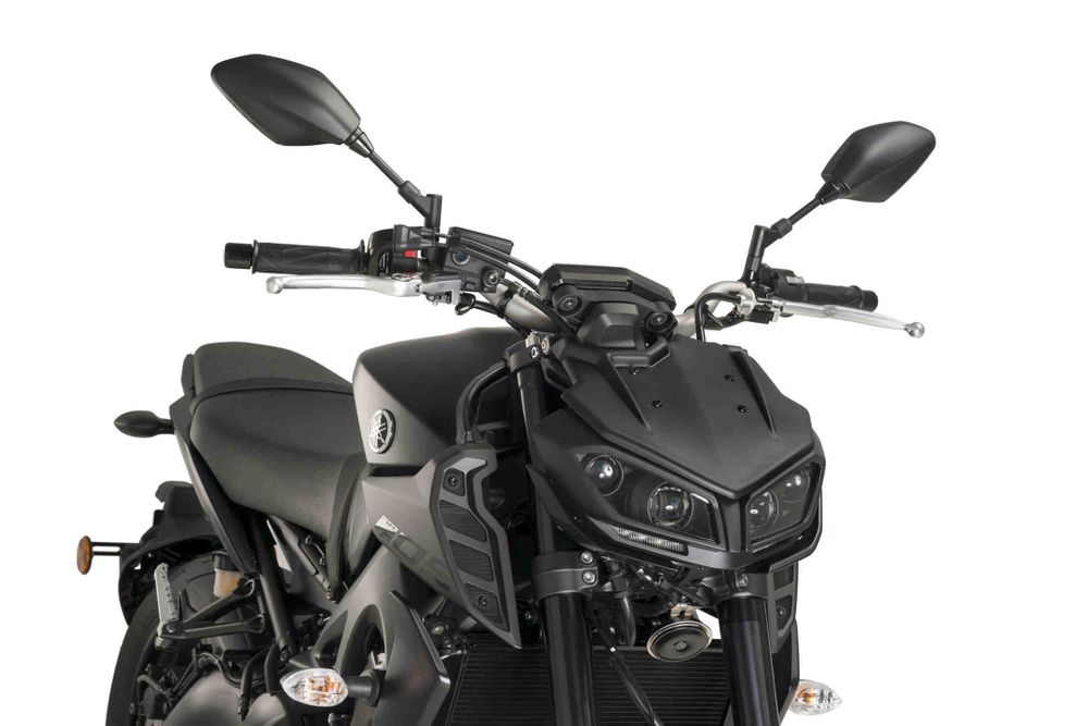 PUIG 9507J New Generation Sport Plus passend fuer YAMAHA MT-09 Mattschwarz