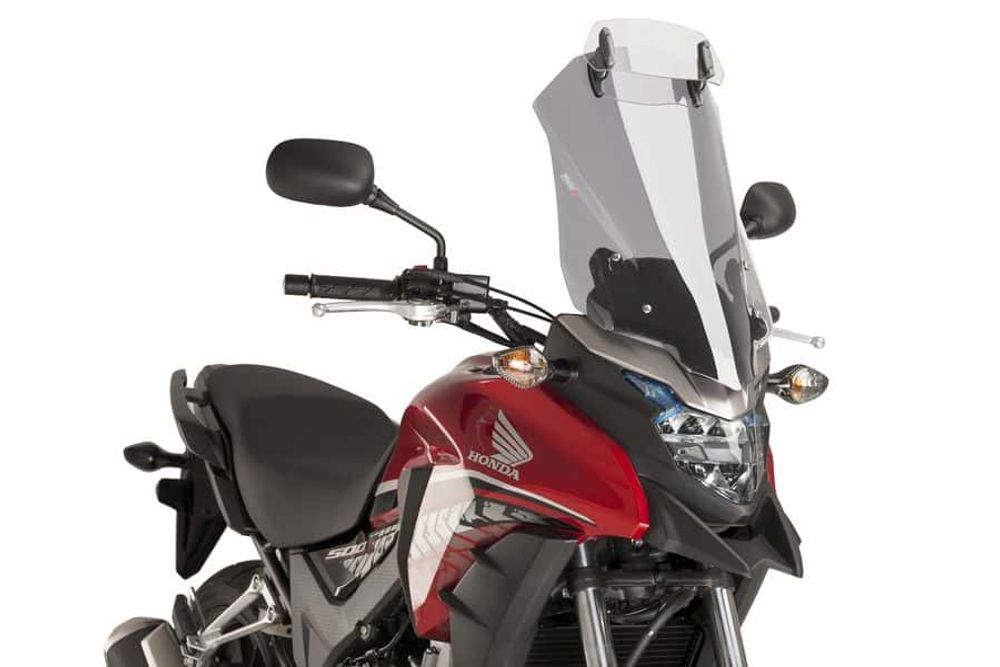 PUIG 8902H Tourenscheibe mit Spoilerscheibe passend fuer HONDA CB500X Getönt