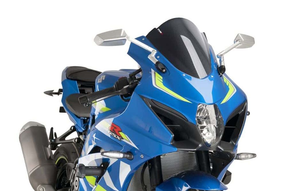 PUIG 9013C Z-Racing Scheibe passend fuer SUZUKI GSX-R1000 Carbon look