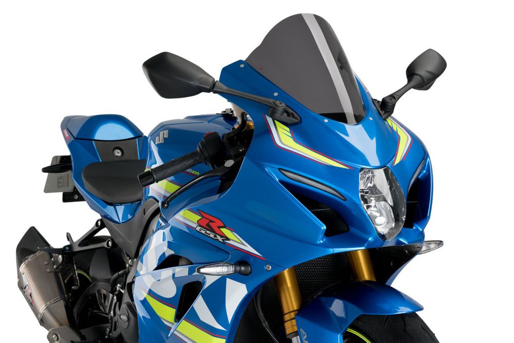 PUIG 3631F R-Racer Scheibe passend fuer SUZUKI GSX-R1000 Stark getönt