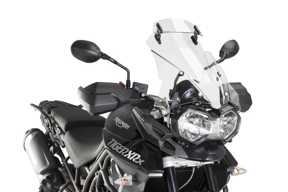 PUIG 5852W Spoilerscheibe befestigt mit Schrauben passend fuer YAMAHA FZ1 FAZER Transparent