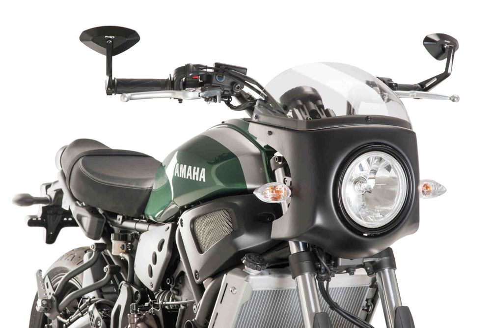 PUIG 8933W Retro-Verkleidungscheibe passend fuer YAMAHA XSR700 Transparent