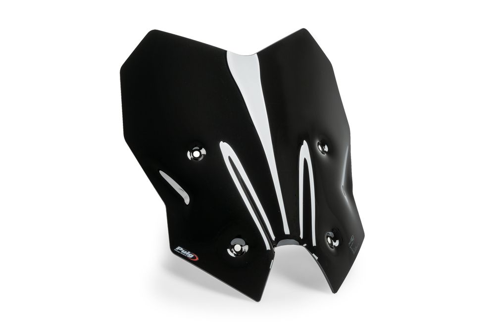 PUIG 7616N Tourenscheibe passend fuer BMW R1200RS Schwarz