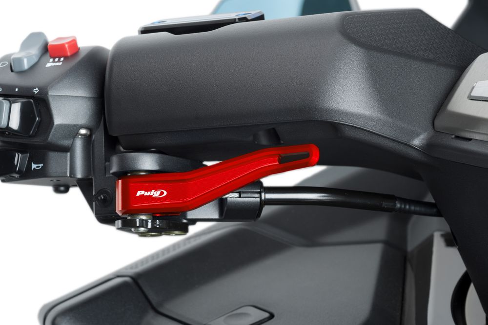 PUIG 9544R Handbremshebel passend fuer KYMCO AK550 PREMIUM Rot