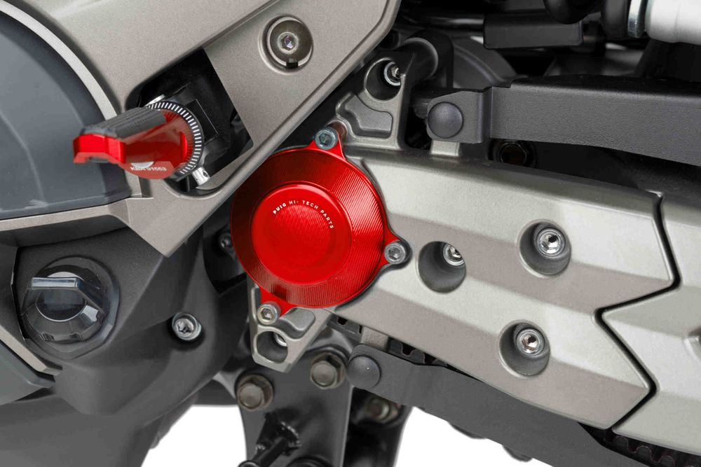 PUIG 9547R Sump Cover passend fuer KYMCO AK550 PREMIUM Rot