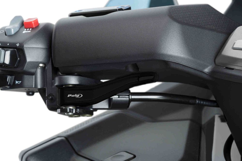 PUIG 9544N Handbremshebel passend fuer KYMCO AK550 Schwarz