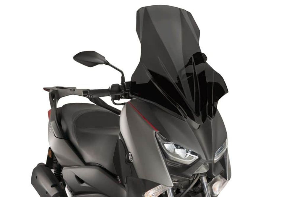 PUIG 9476F Windschutzscheibe V-Tech Line Touring passend fuer YAMAHA X-MAX 400 Stark getönt