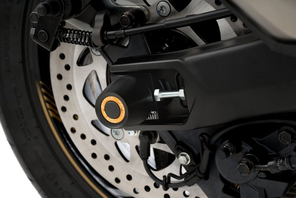 PUIG 20035N Hinterachsregler PHB19 passend fuer YAMAHA T-MAX 530 Schwarz