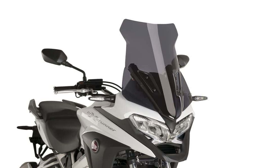 Puig 9444F Tourenscheibe für Honda CROSSRUNNER 2017 Stark getönt
