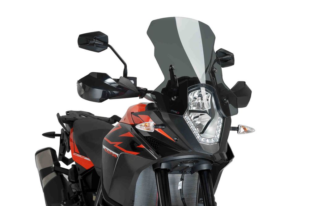 PUIG 6494F Tourenscheibe passend fuer KTM 1190 ADVENTURE Stark getönt