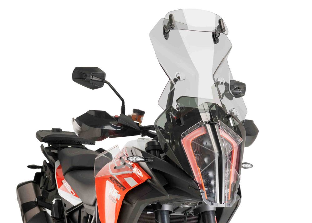 PUIG 9714H Tourenscheibe mit Spoilerscheibe passend fuer KTM 1290 SUPER ADVENTURE R Getönt