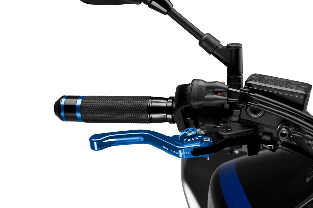 PUIG 130AA Hebel 3.0. passend fuer KAWASAKI KLE500 Blau