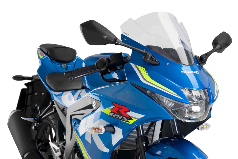 PUIG 9721W Z-Racing Scheibe passend fuer SUZUKI GSX-R125 Transparent