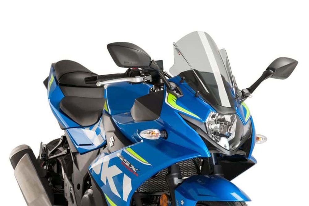 PUIG 9722H Z-Racing Scheibe passend fuer SUZUKI GSX-R250 Getönt