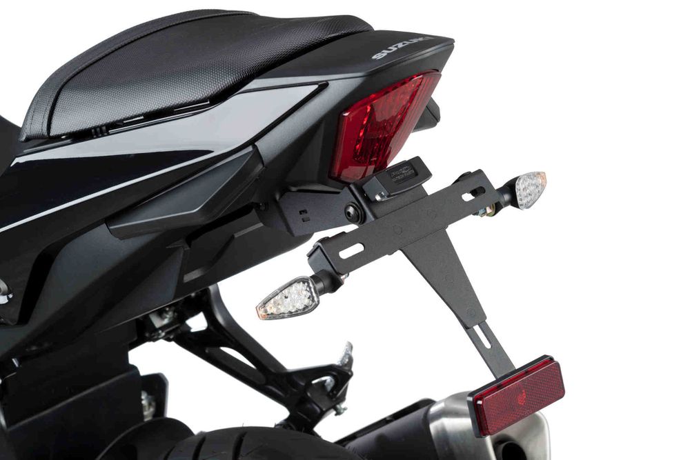 PUIG 9523N Kennzeichenhalters passend fuer SUZUKI GSX-R250 Schwarz