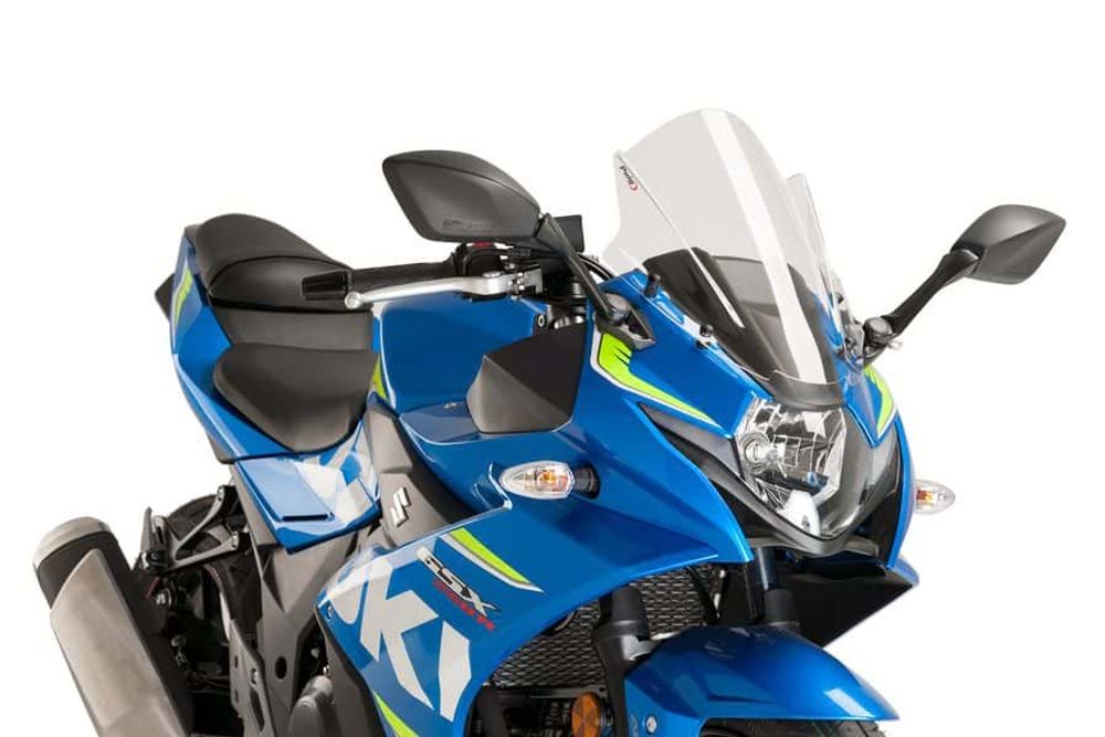 PUIG 9722W Z-Racing Scheibe passend fuer SUZUKI GSX-R250 Transparent