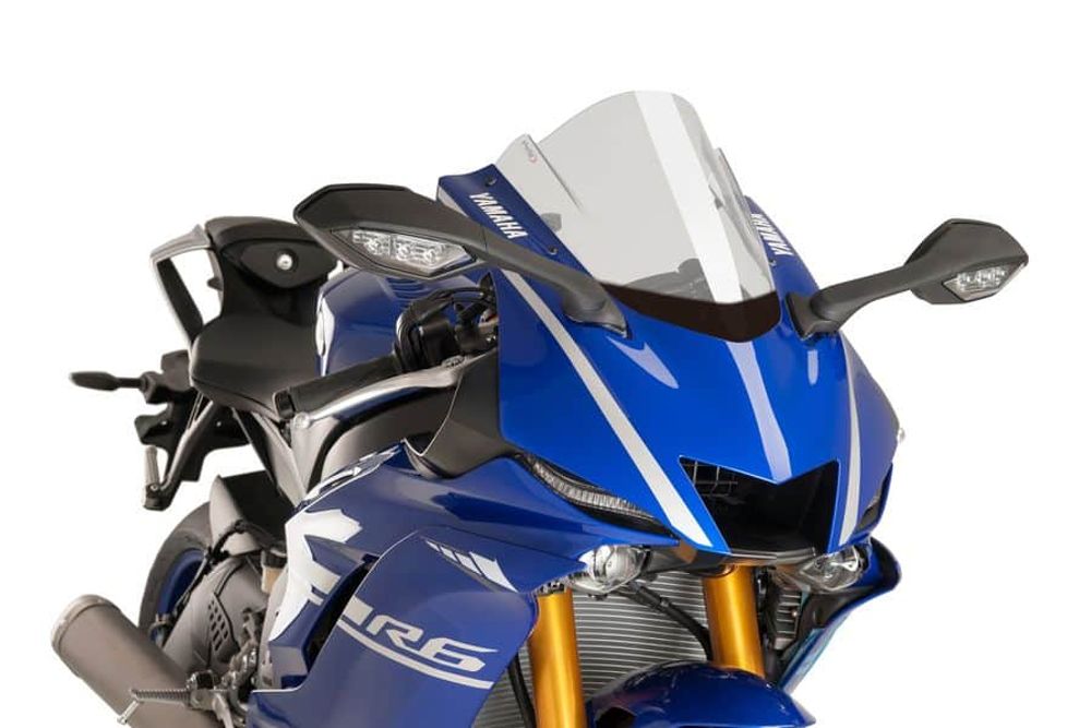 PUIG 9723W Z-Racing Scheibe passend fuer YAMAHA YZF-R7 Transparent