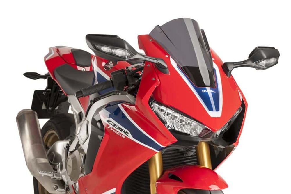 PUIG 9407F Z-Racing Scheibe passend fuer HONDA CBR1000RR FIREBLADE SP Stark getönt