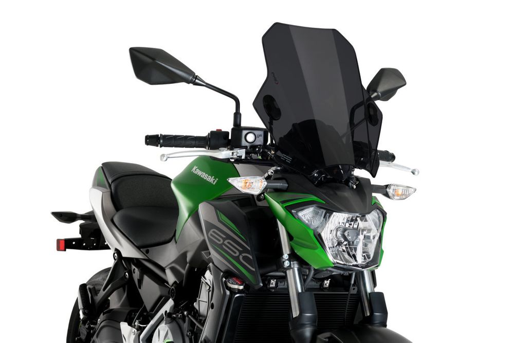 PUIG 9987F Bat passend fuer KAWASAKI ER-6N Stark getönt