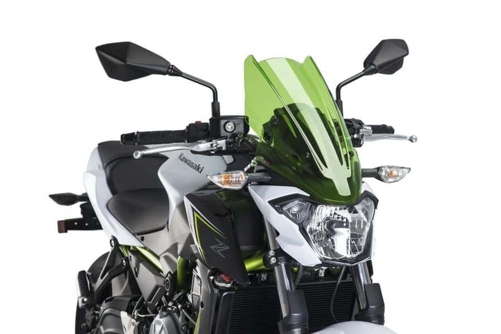 PUIG 9369V New Generation Touring passend fuer KAWASAKI Z650 Grün