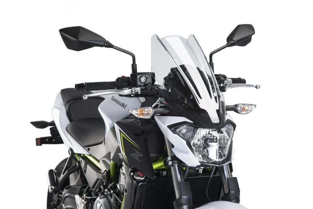 PUIG 9369W New Generation Touring passend fuer KAWASAKI Z650 Transparent