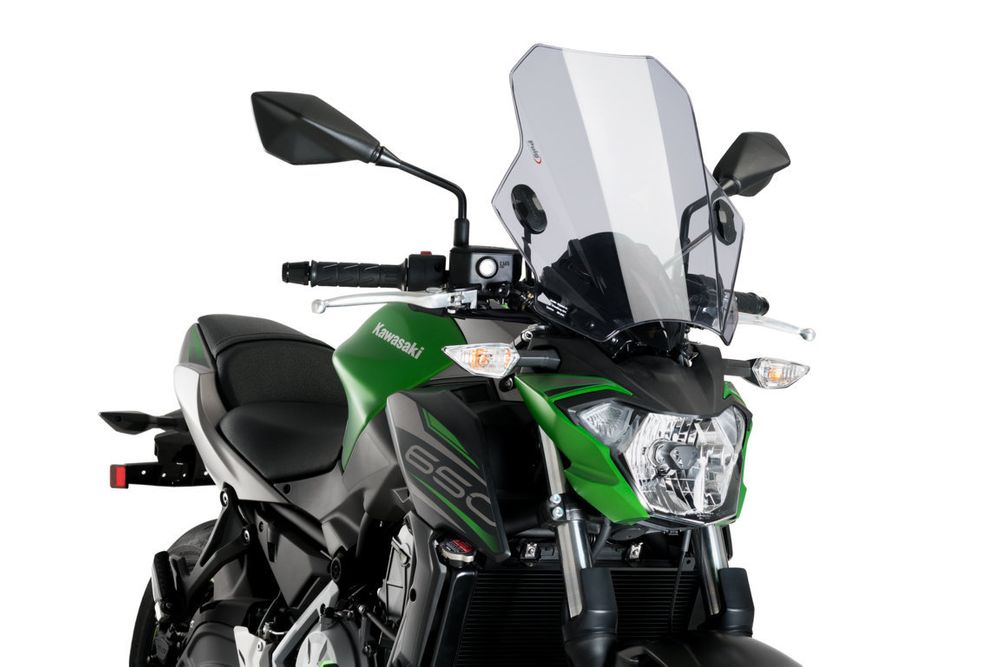 PUIG 9987H Bat passend fuer KAWASAKI ER-6N Getönt