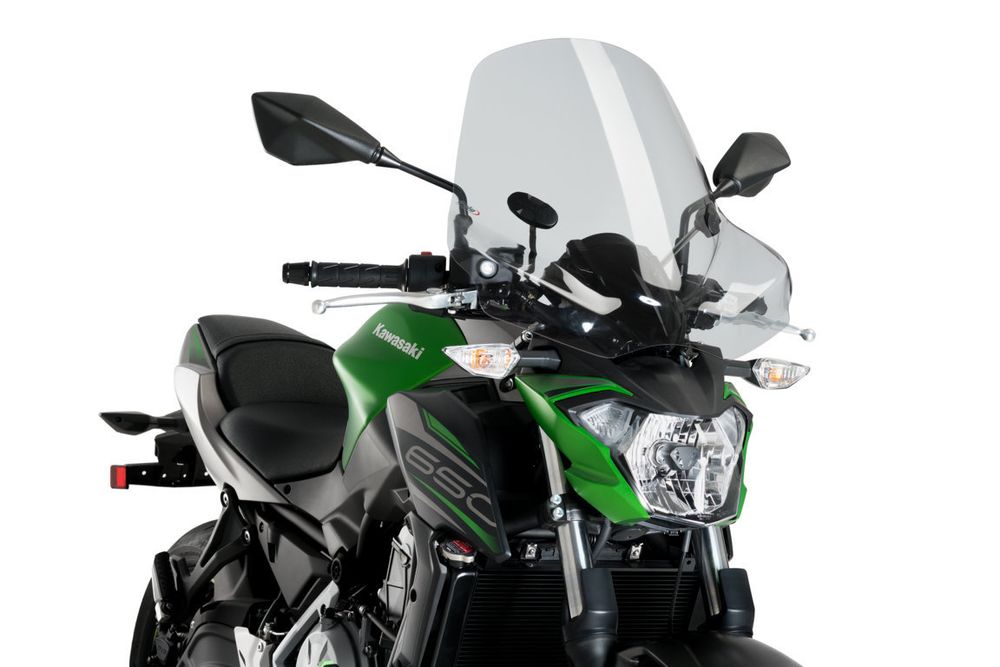 PUIG 6410H Touring II passend fuer KAWASAKI ER-6N Getönt