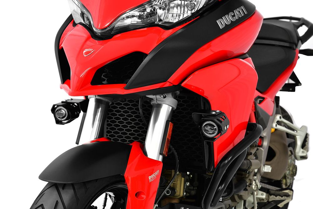 Ibex 10006915 Kompatibel/Ersatz für SWH Set Abblend Ducati Multistrada 1200 BJ 2015-18 Schwarz