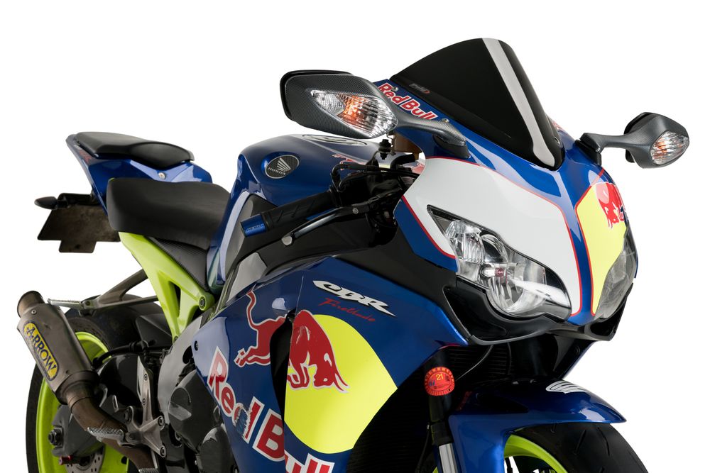 PUIG 4623N Racingscheibe passend fuer HONDA CBR1000RR FIREBLADE Schwarz