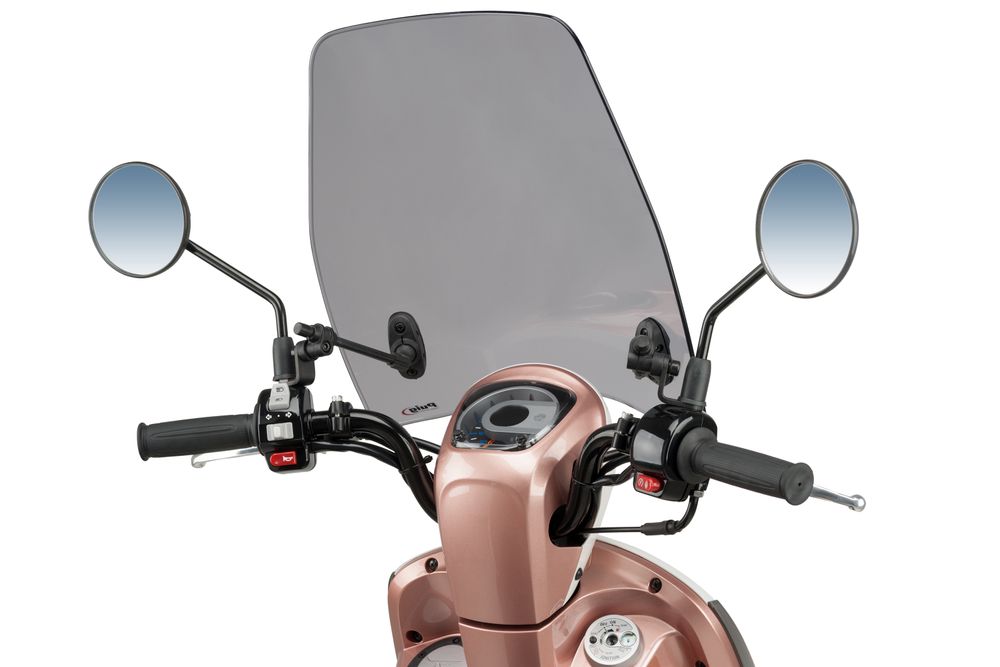 PUIG 9776H Rollerscheibe Urban passend fuer SYM MIO 115 ie E4 Getönt