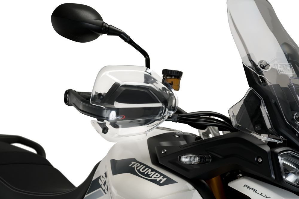 PUIG 20378W Handschutzverlängerung passend fuer TRIUMPH TIGER 900 Transparent