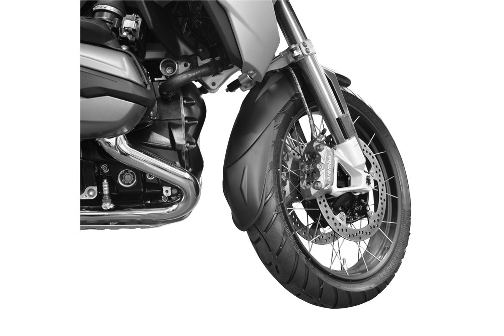 PUIG 9202N Verlängerung des vorderen Schutzblechs passend fuer BMW R1200GS Schwarz