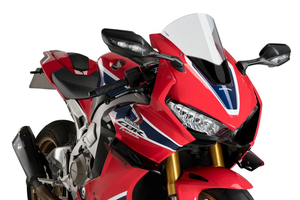 PUIG 3630W R-Racer Scheibe passend fuer HONDA CBR1000RR FIREBLADE SP Transparent