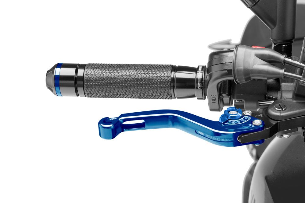 PUIG 180AA Hebel 2.0 passend fuer KAWASAKI KLE500 Blau