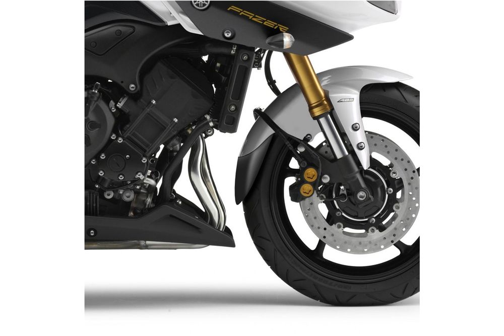 PUIG 5795N Verlängerung des vorderen Schutzblechs passend fuer YAMAHA FZ1 FAZER Schwarz