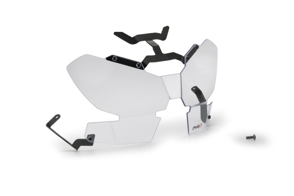 PUIG 3821W Scheinwerferschutz passend fuer HONDA CRF1100L AFRICA TWIN Transparent