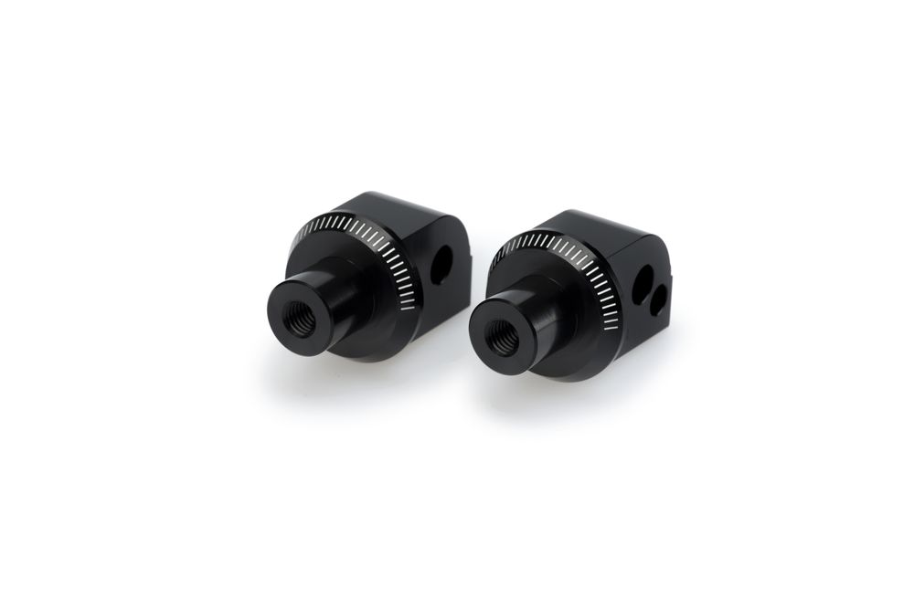 PUIG 7203N Vintage Fußrasten passend fuer BMW S1000R Schwarz
