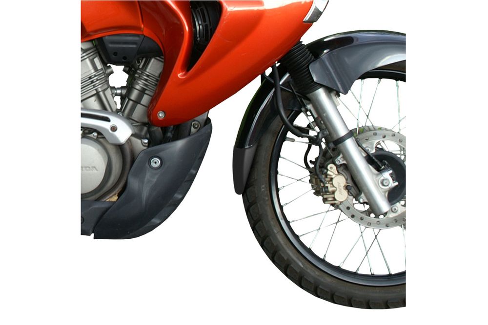 PUIG 9920N Verlängerung des vorderen Schutzblechs passend fuer HONDA XL650V TRANSALP Schwarz