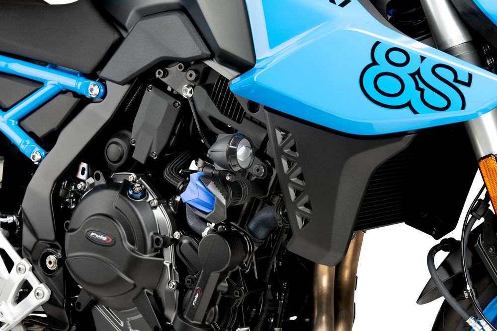 PUIG 21621N Sturzpads R19 passend fuer SUZUKI GSX-8S Schwarz