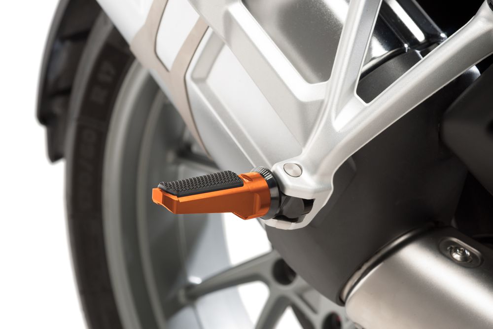 PUIG 7318T Sport Fußrasten passend fuer YAMAHA T-MAX 560 TECH MAX Orange
