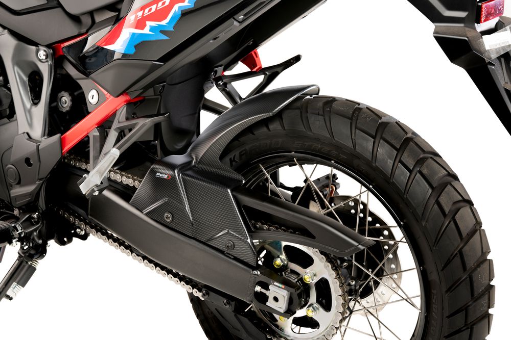 PUIG 22260C Hinterradabdeckungen passend fuer HONDA CRF1100L AFRICA TWIN ADVENTURE SPORTS Carbon look
