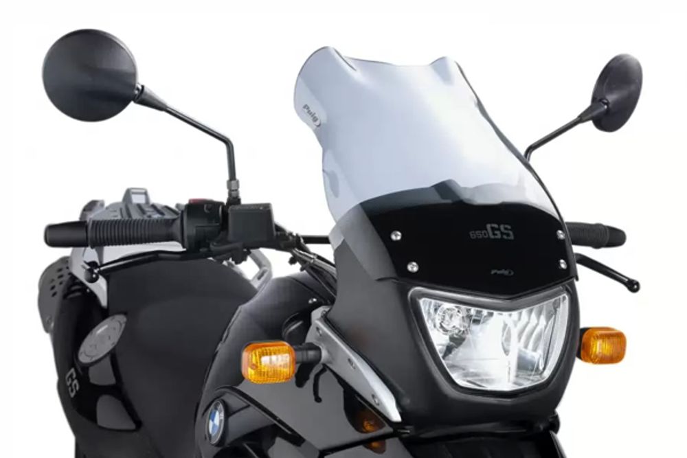 PUIG 2015W Tourenscheibe passend fuer BMW F650GS Transparent