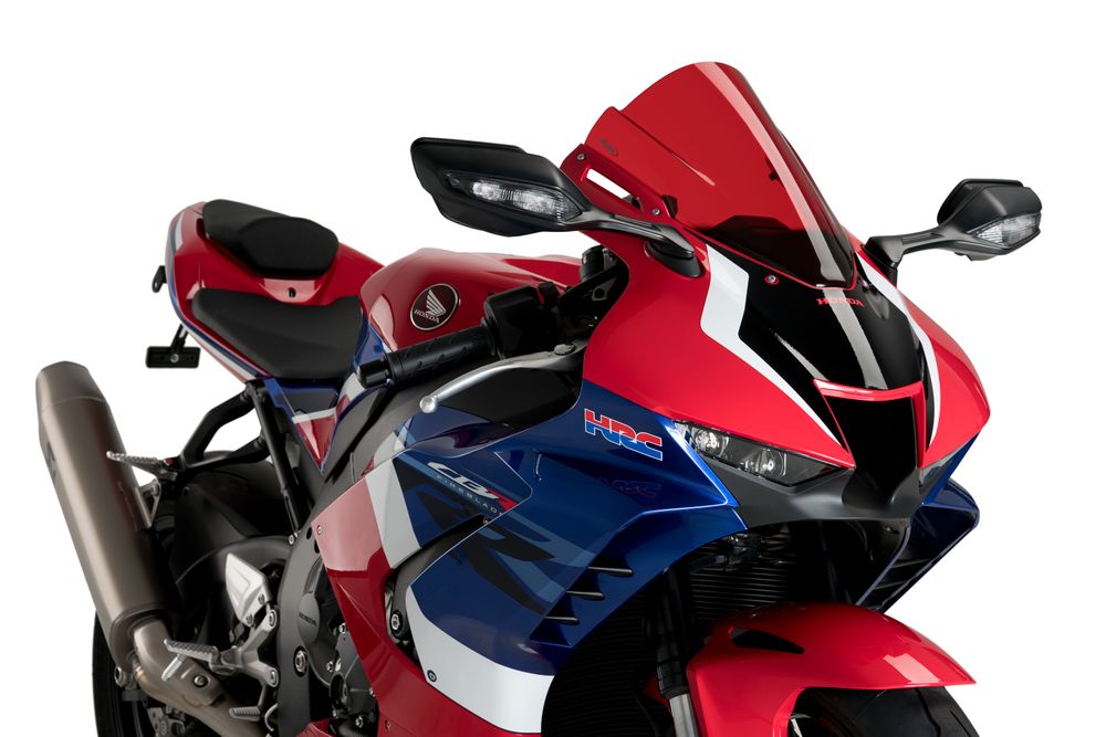 PUIG 20313R Z-Racing Scheibe passend fuer HONDA CBR1000RR-R FIREBLADE Rot