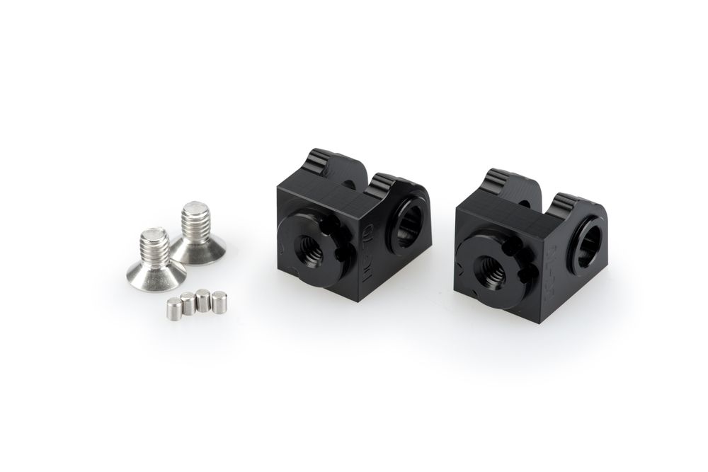 PUIG 20453N Vintage Fußrasten passend fuer KTM 1290 SUPERDUKE R Schwarz