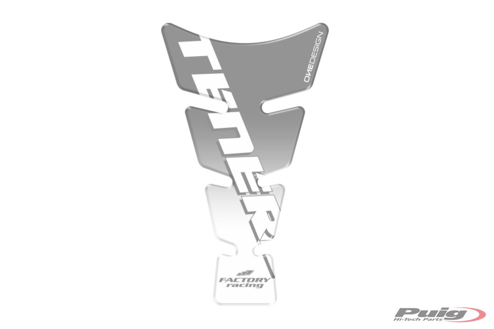 PUIG 20481P Spirit Tankprotektor passend fuer YAMAHA TENERE 700 RALLY EDITION Silber