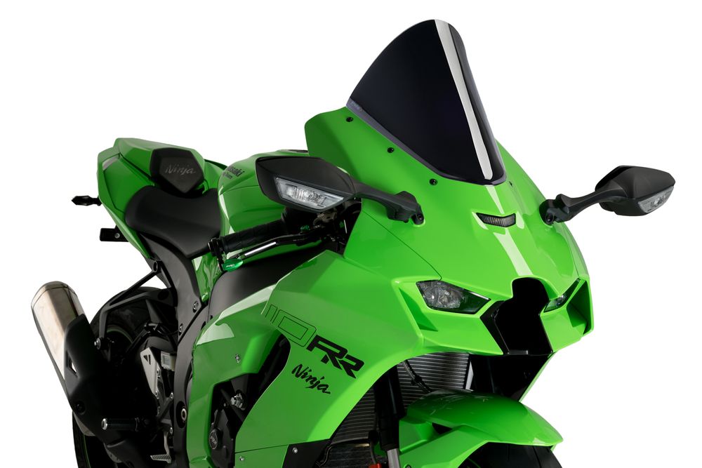 PUIG 20540N R-Racer Scheibe passend fuer KAWASAKI ZX-10RR Schwarz